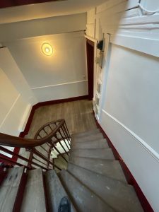 Résultat final de la cage d'escalier
