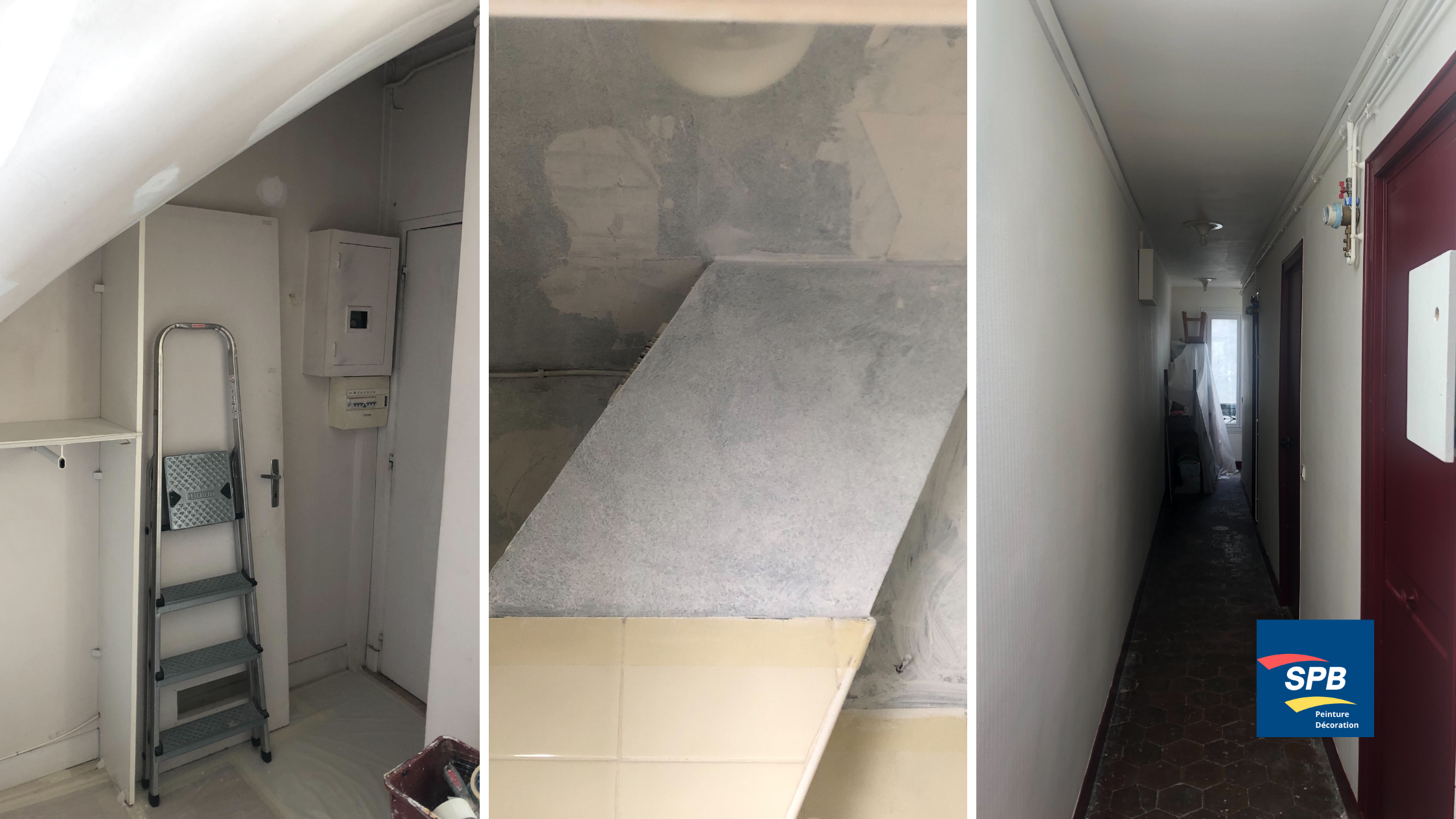 Rénovation d'un appartement à Paris ayant subi des dégâts des eaux